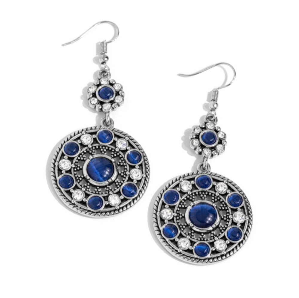Blue earrings